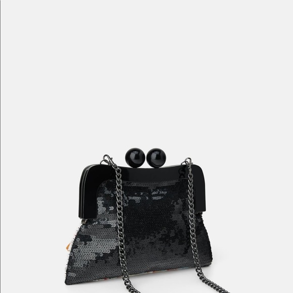 ZARA Beaded Cross Body Bag - Picture 5 of 5